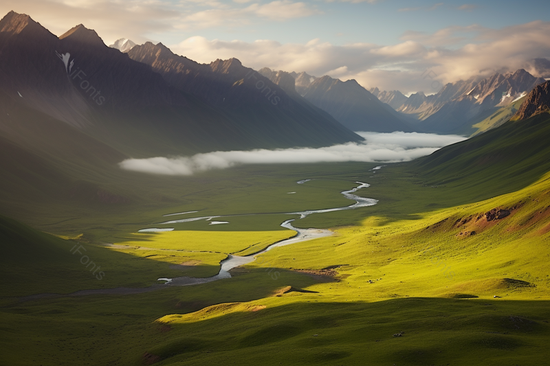 自然风景生态旅游雪域神山山谷高原景色摄影图,高清,摄影图,摄影图片,图片大全,摄影图免费下载